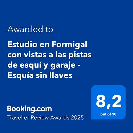 Apartmán Estudio En Con Vistas A Pistas De Esqui Y Garaje - Esquia Sin Llaves Formigal